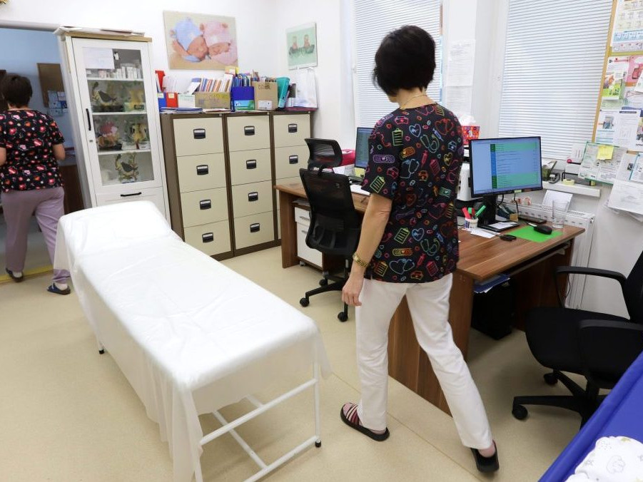 Na ilustračnej snímke ambulancia lekára.