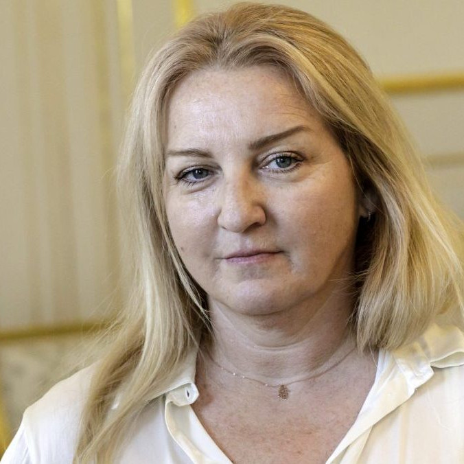 Generálna riaditeľka Slovenskej televízie a rozhlasu Martina Flašíková.