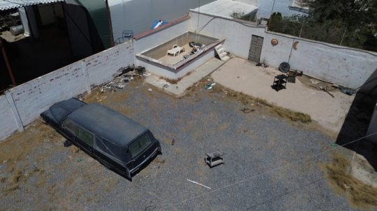 Na snímke mexické krematórium, v ktorom našli takmer 400 mŕtvych tiel.