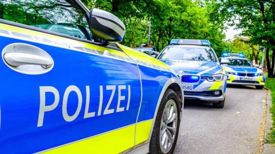 nemecké policajné autá