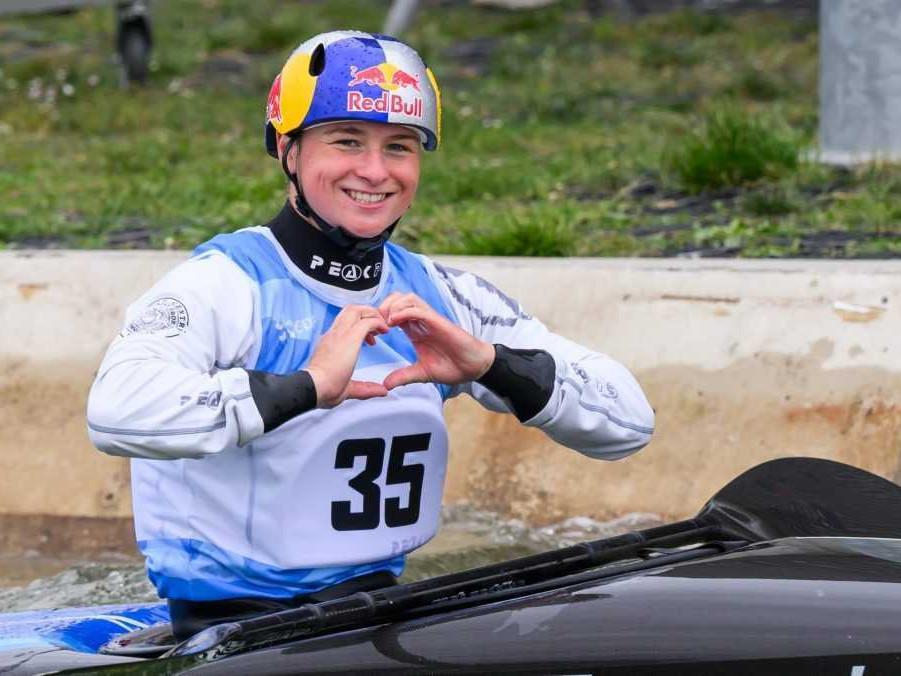 Slovenská kajakárka Zuzana Paňková.