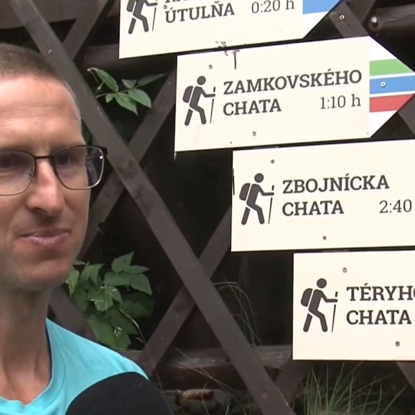 Ultrabežec Patrik Milata.