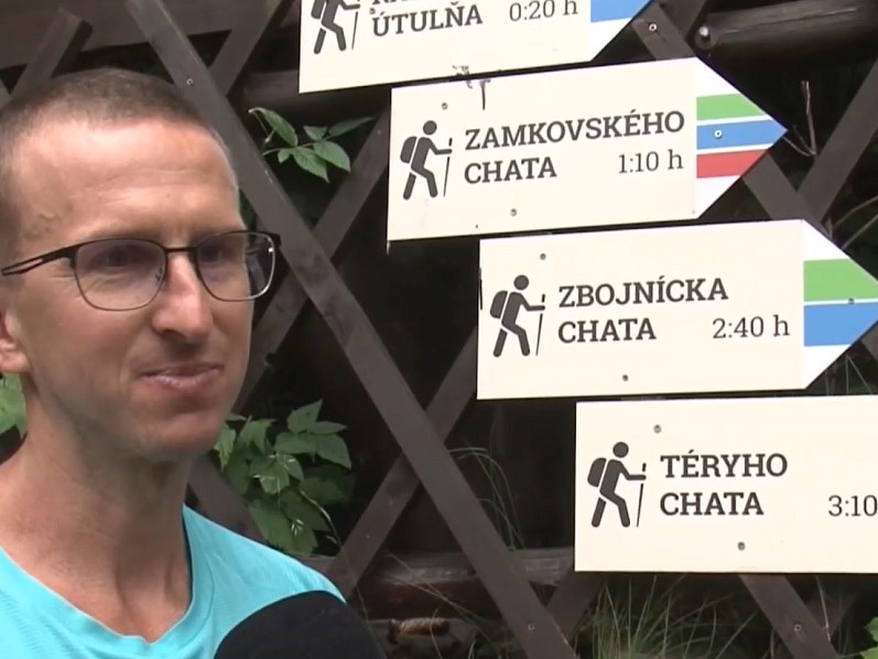 Ultrabežec Patrik Milata.