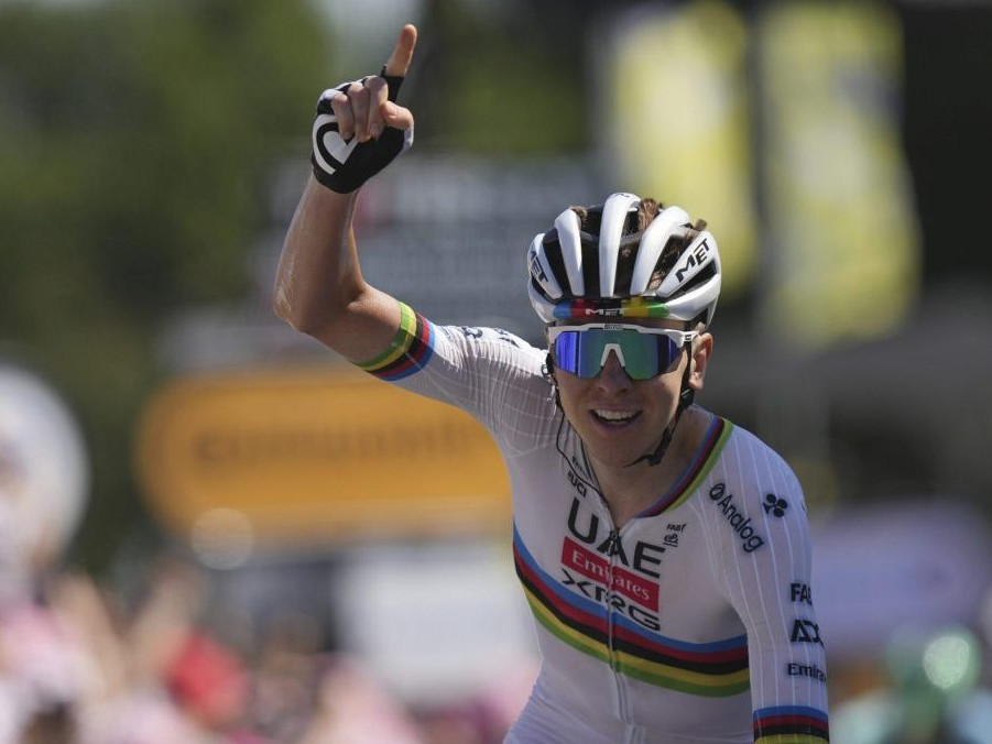 Slovinský cyklista Tadej Pogačar