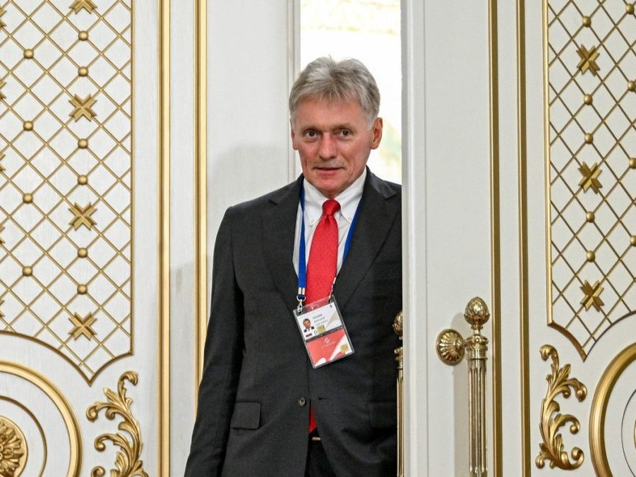 Hovorca Kremľa Dmitrij Peskov.
