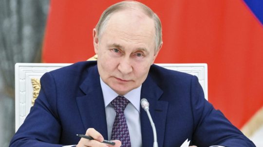 Ruský prezident Vladimir Putin.
