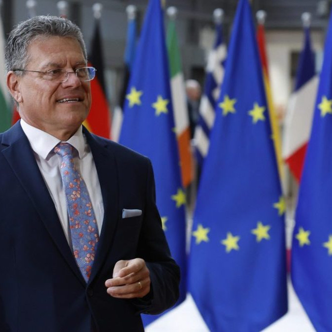 Na snímke Maroš Šefčovič.