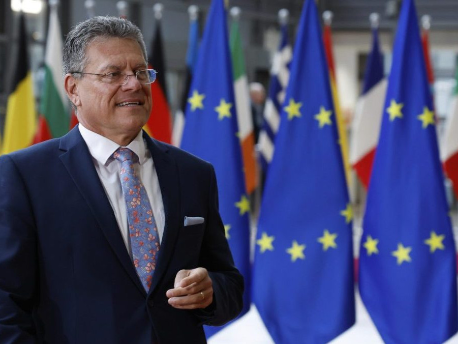 Na snímke Maroš Šefčovič.