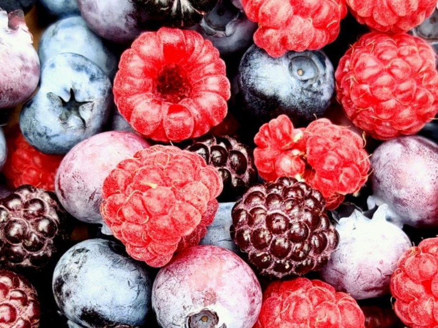 Ilustračná snímka bobuľového ovocia.