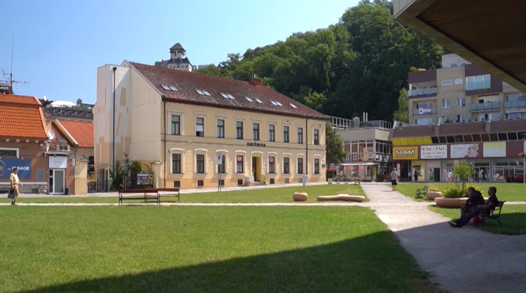 námestie v Trenčine