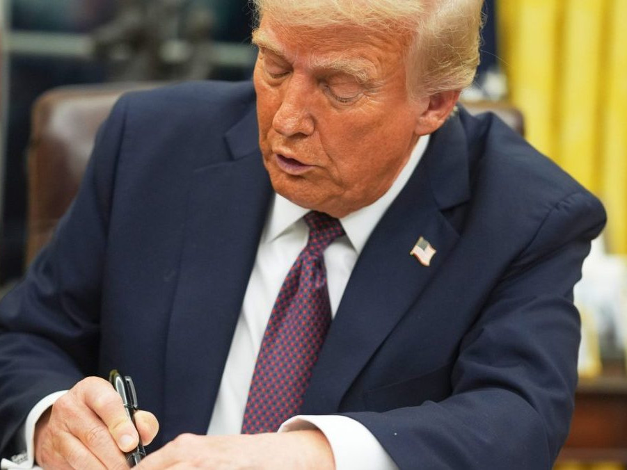 Na snímke Donald Trump.