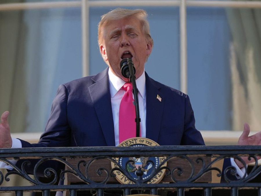 Na snímke Donald Trump.