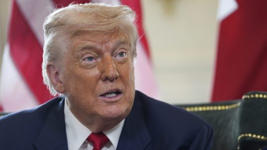 Na snímke Donald Trump.