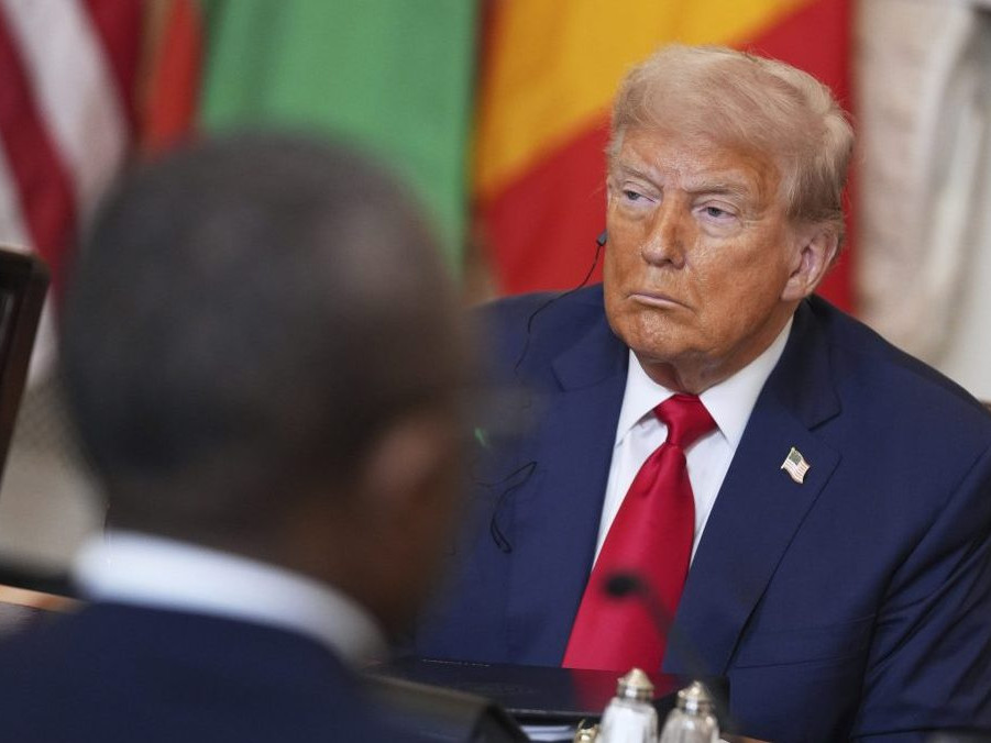 Na snímke Donald Trump.