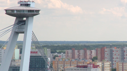 výhľad na Petržalku