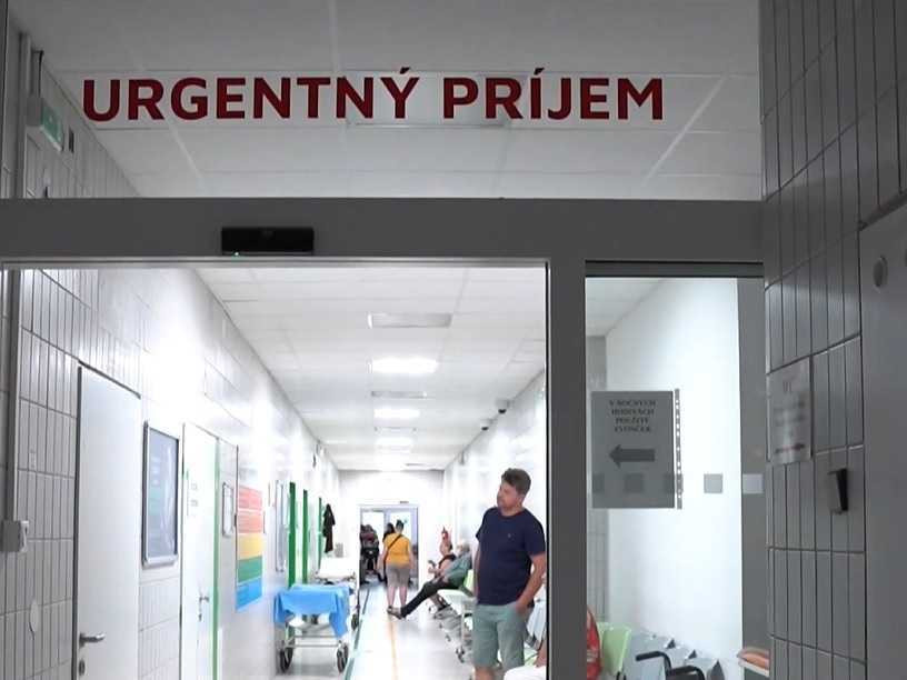 Urgentný príjem Fakultnej nemocnice Trenčín.