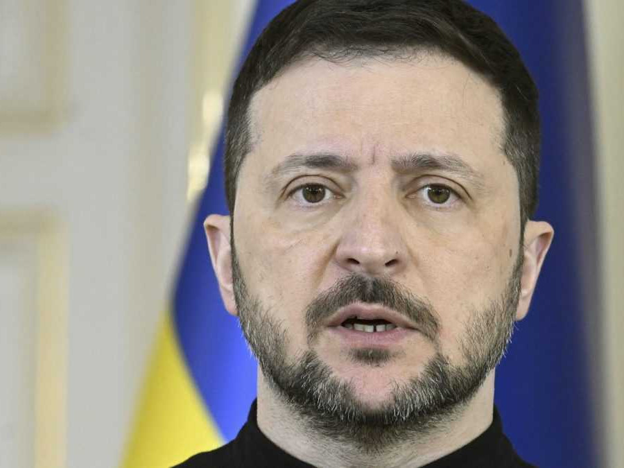 Ukrajinský prezident Volodymyr Zelenskyj.