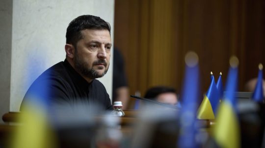 Prezident Ukrajiny Volodymyr Zelenskyj.