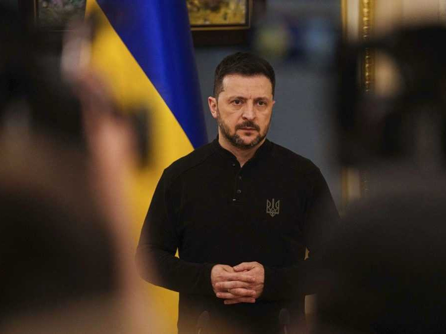 Na snímke Volodymyr Zelenskyj.