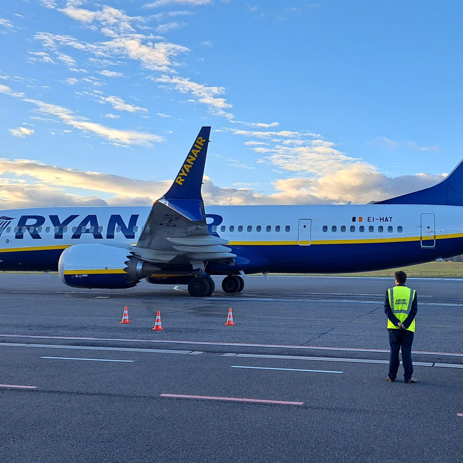 Lietadlo spoločnosti Ryanair.