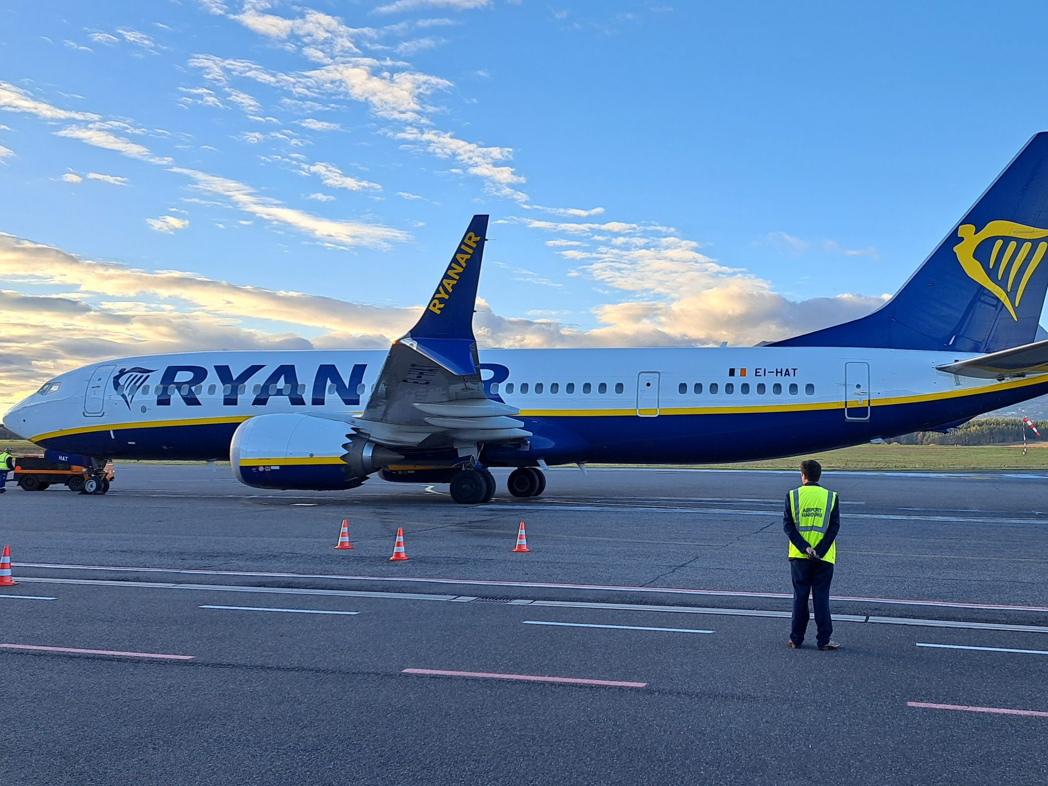 Lietadlo spoločnosti Ryanair.