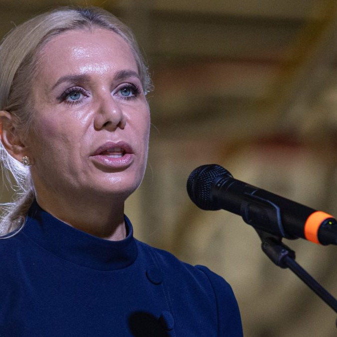 Ministerka hospodárstva Denisa Saková (Hlas-SD).