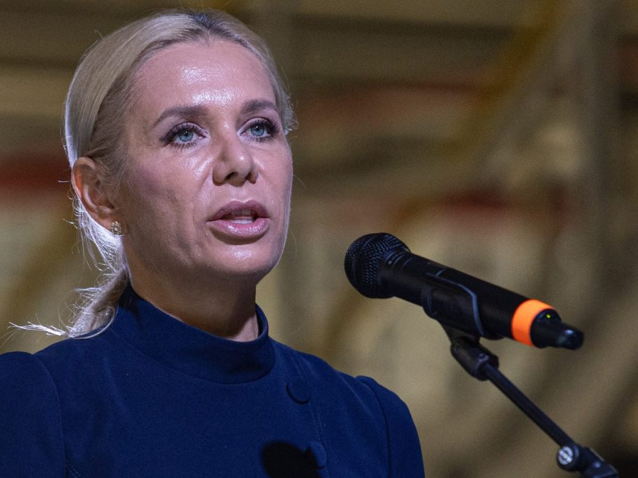 Ministerka hospodárstva Denisa Saková (Hlas-SD).