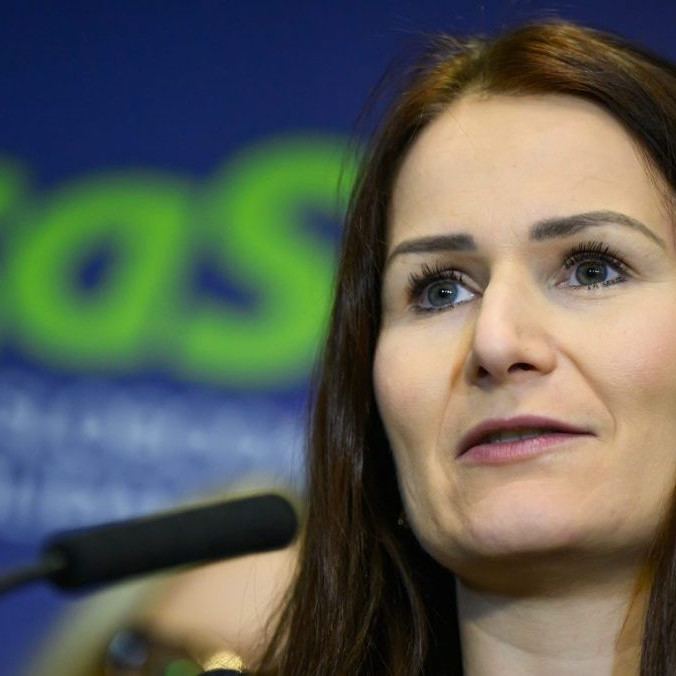 Na snímke poslankyňa NRSR Martina Bajo Holečková.