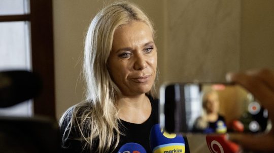 Na snímke ministerka hospodárstva SR Denisa Saková.