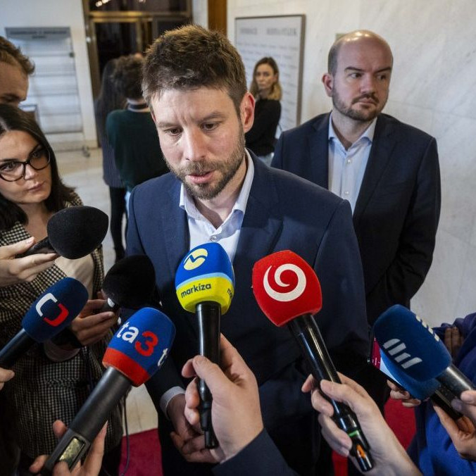 Na snímke členovia Progresívneho Slovenska.