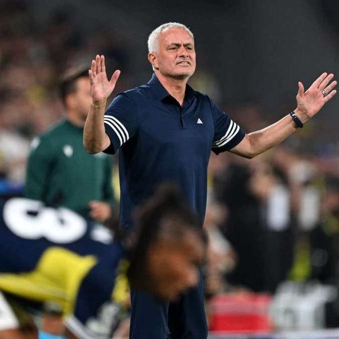 Tréner Jose Mourinho z Fenerbahce Istanbul.