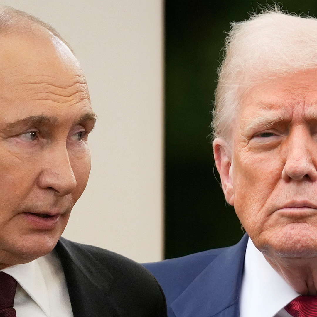Vladimir Putin a Donald Trump