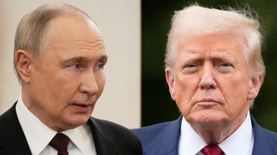 Trump a Putin.