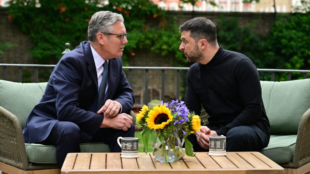 Keir Starmer a Volodymyr Zelenskyj