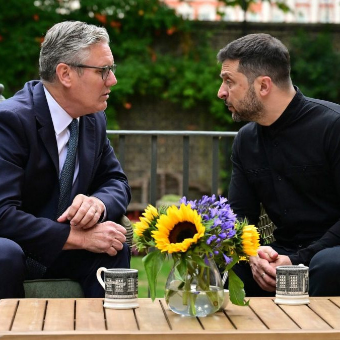 Keir Starmer a Volodymyr Zelenskyj