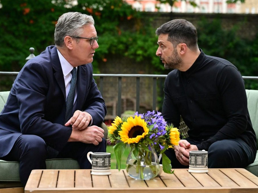 Keir Starmer a Volodymyr Zelenskyj