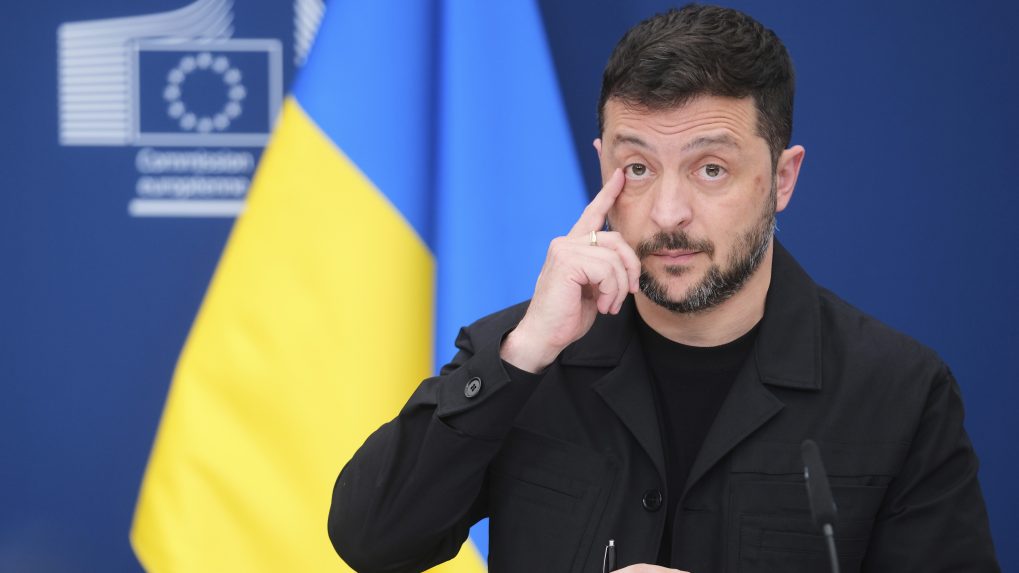 Ukrajinský prezident Volodymyr Zelenskyj.