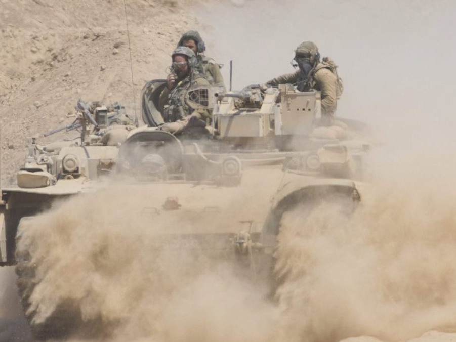 Ilustračná snímka izraelských vojakov.