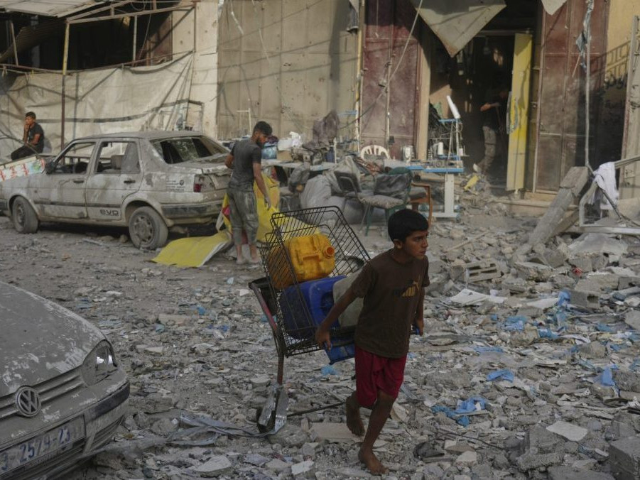 Gaza po izraelskom bombardovaní.