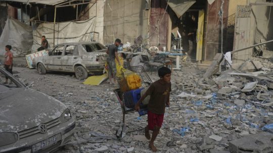 Gaza po izraelskom bombardovaní.