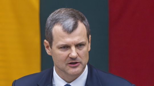 premiér Litvy Gintautas Paluckas