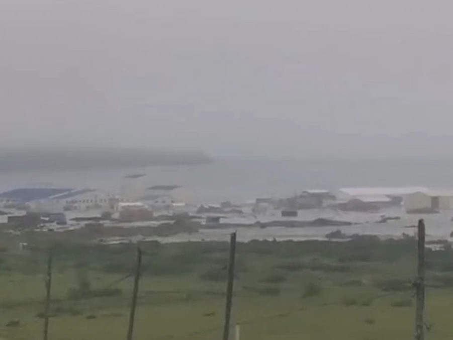 vlna cunami po zemetrasení na Kamčatke