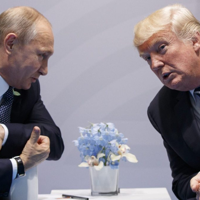 V. Putin a D. Trump