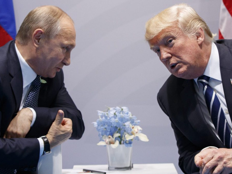V. Putin a D. Trump