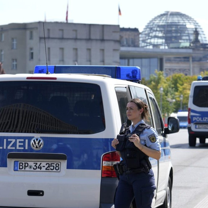policajti v Nemecku