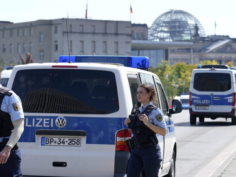 policajti v Nemecku
