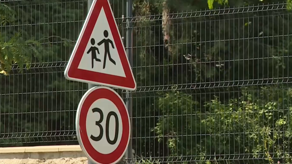Na snímke dopravná značka v Helsinkách.
