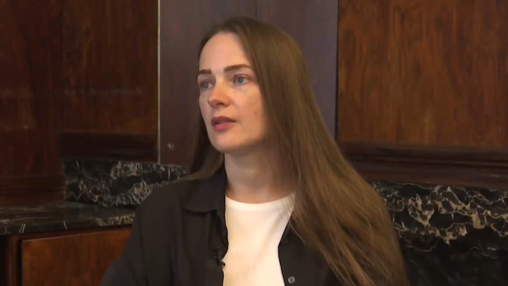 Laureátka Nobelovej ceny za mier Oleksandra Matvijčuk.