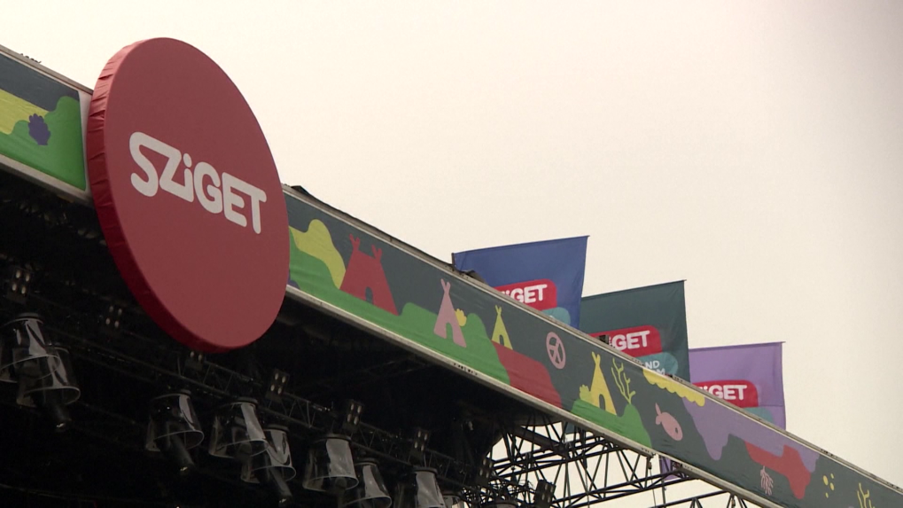 Na snímke je stage na festivale Sziget.