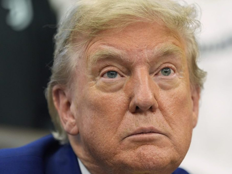 Na snímke Donald Trump.